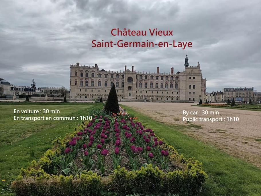 Appartement 4 Pieces - La Rose Des Yvelines - Classe 3 Etoiles Trappes Exterior photo